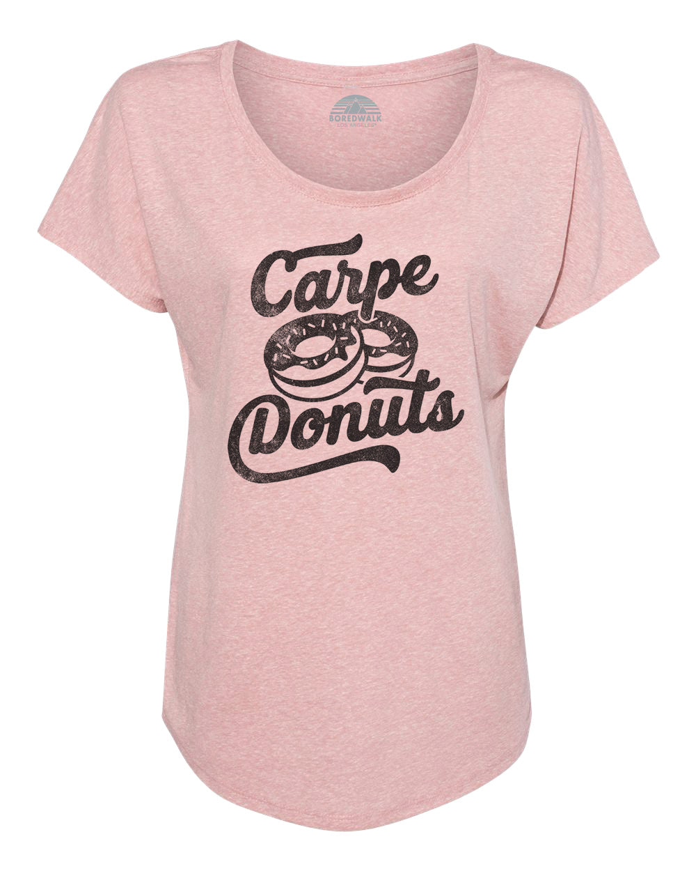 Women's Carpe Donuts Scoop Neck T-Shirt