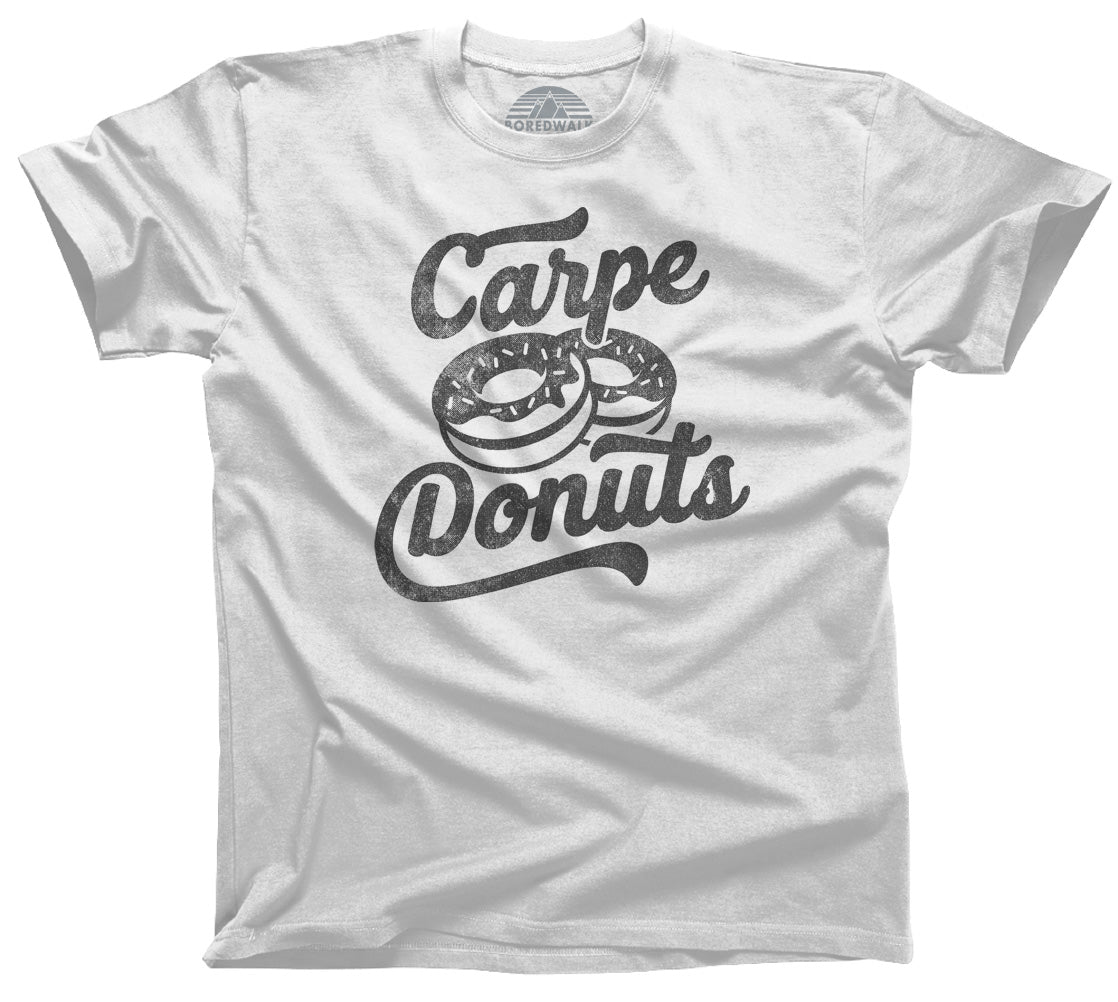 Men's Carpe Donuts T-Shirt - Funny Donut Shirt