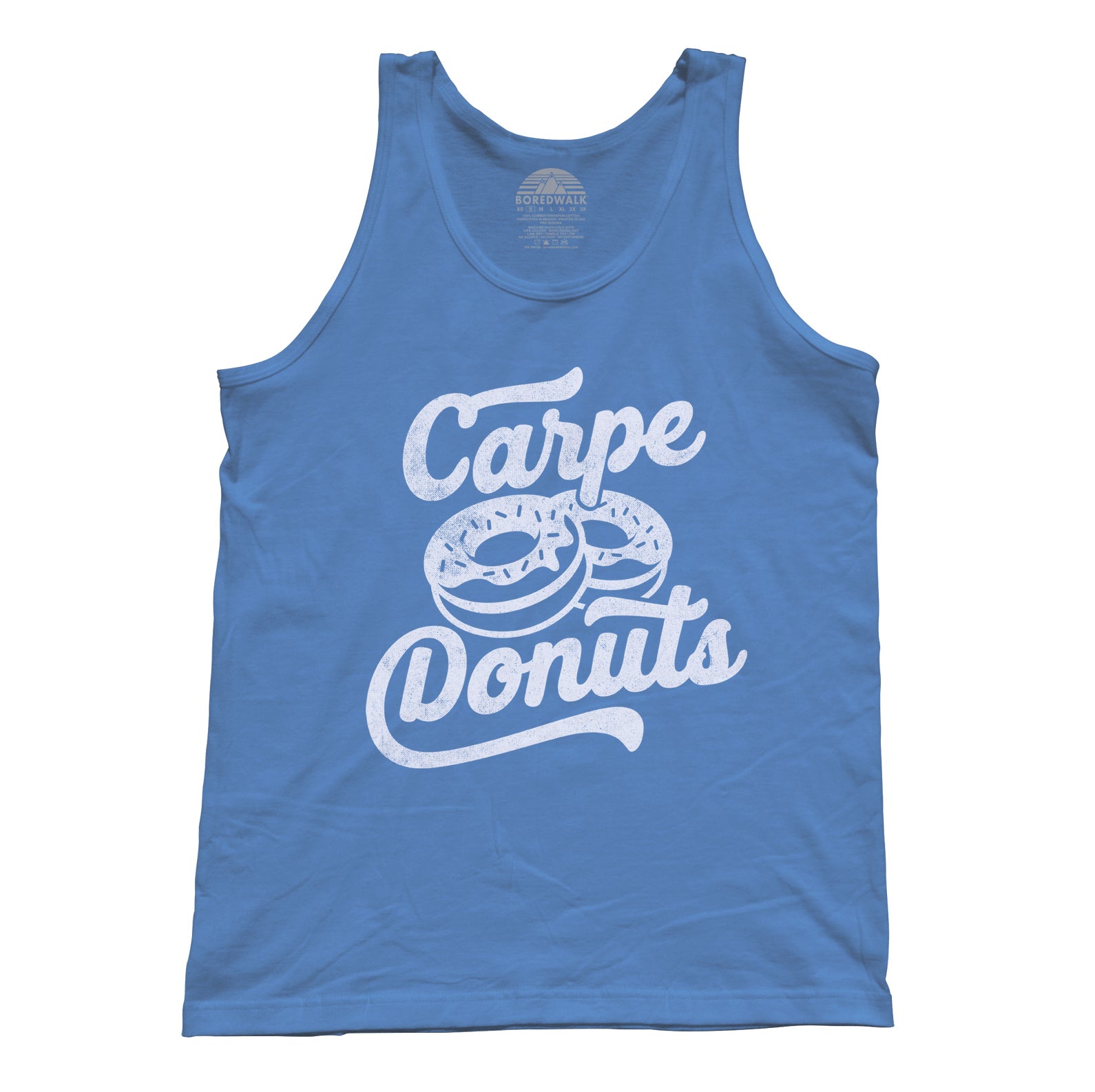 Unisex Carpe Donuts Tank Top - Funny Donut Shirt