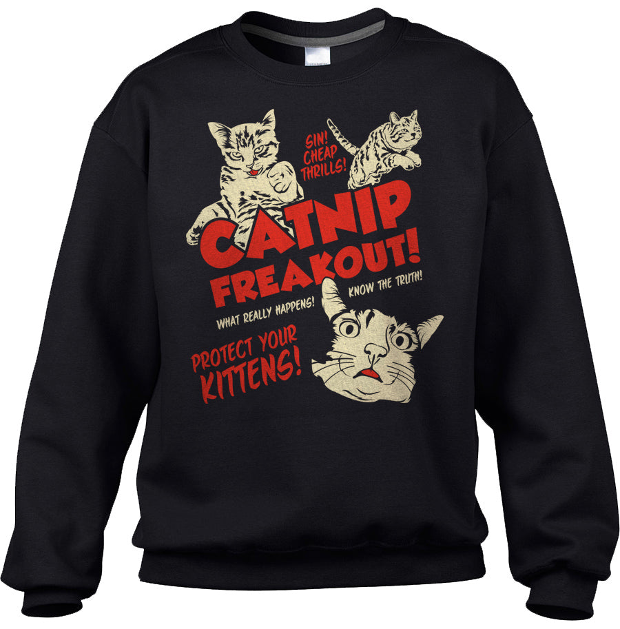 Unisex Catnip Freakout Sweatshirt - By Ex-Boyfriend