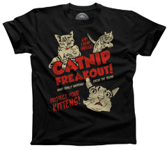 Men's Catnip Freakout T-Shirt - By Ex-Boyfriend - Boredwalk