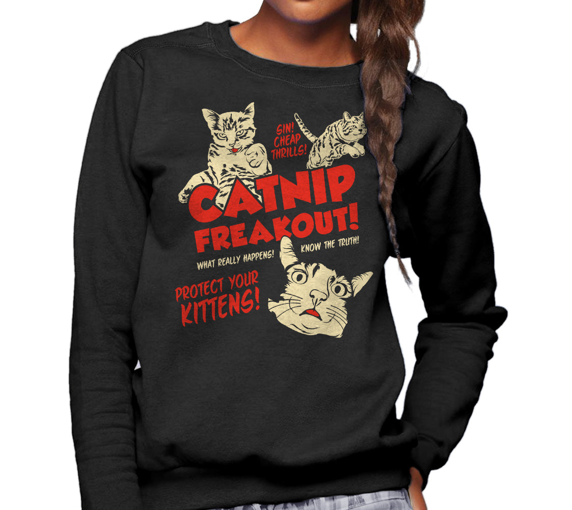 Unisex Catnip Freakout Sweatshirt - By Ex-Boyfriend