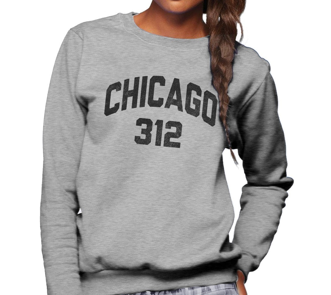 Unisex Chicago 312 Area Code Sweatshirt