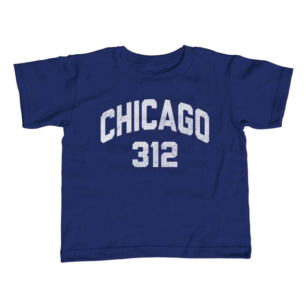 Boy's Chicago 312 Area Code T-Shirt