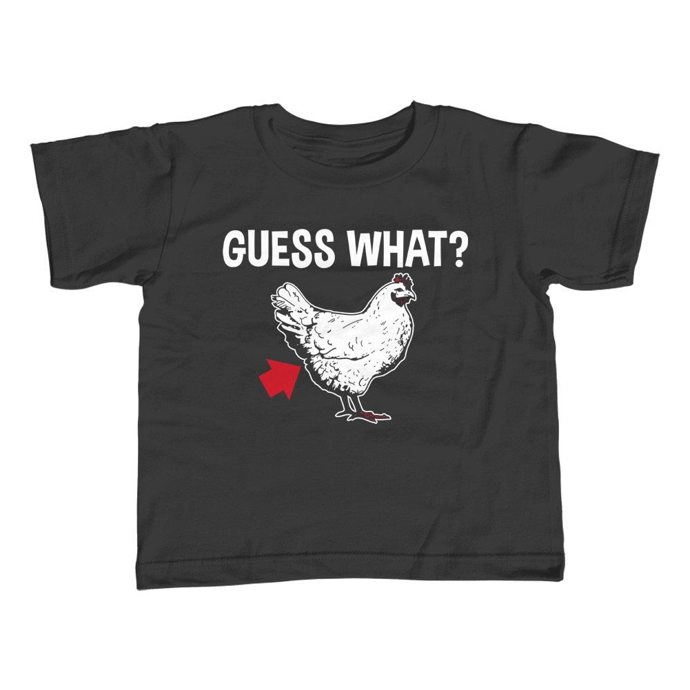 Boy's Guess What Chicken Butt T-Shirt
