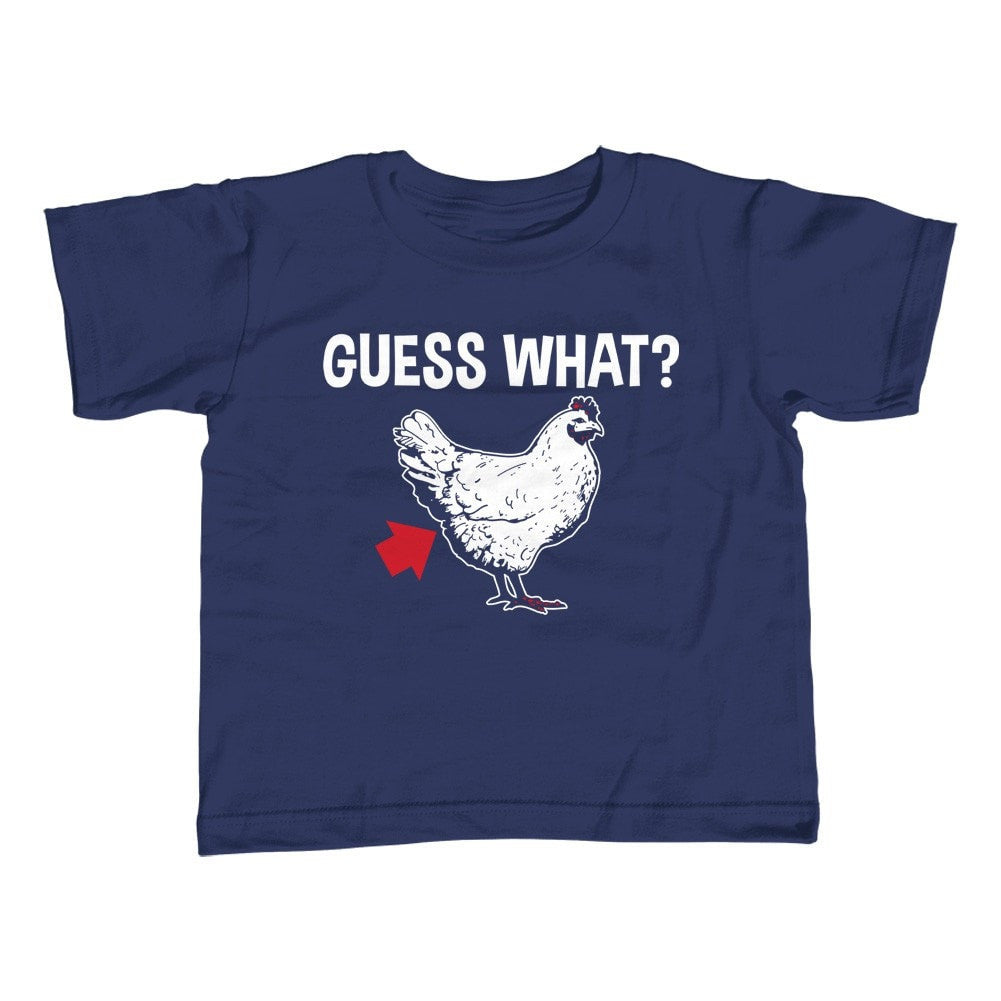 Girl's Guess What Chicken Butt T-Shirt - Unisex Fit