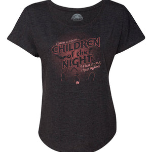 Women's Children of the Night Scoop Neck T-Shirt