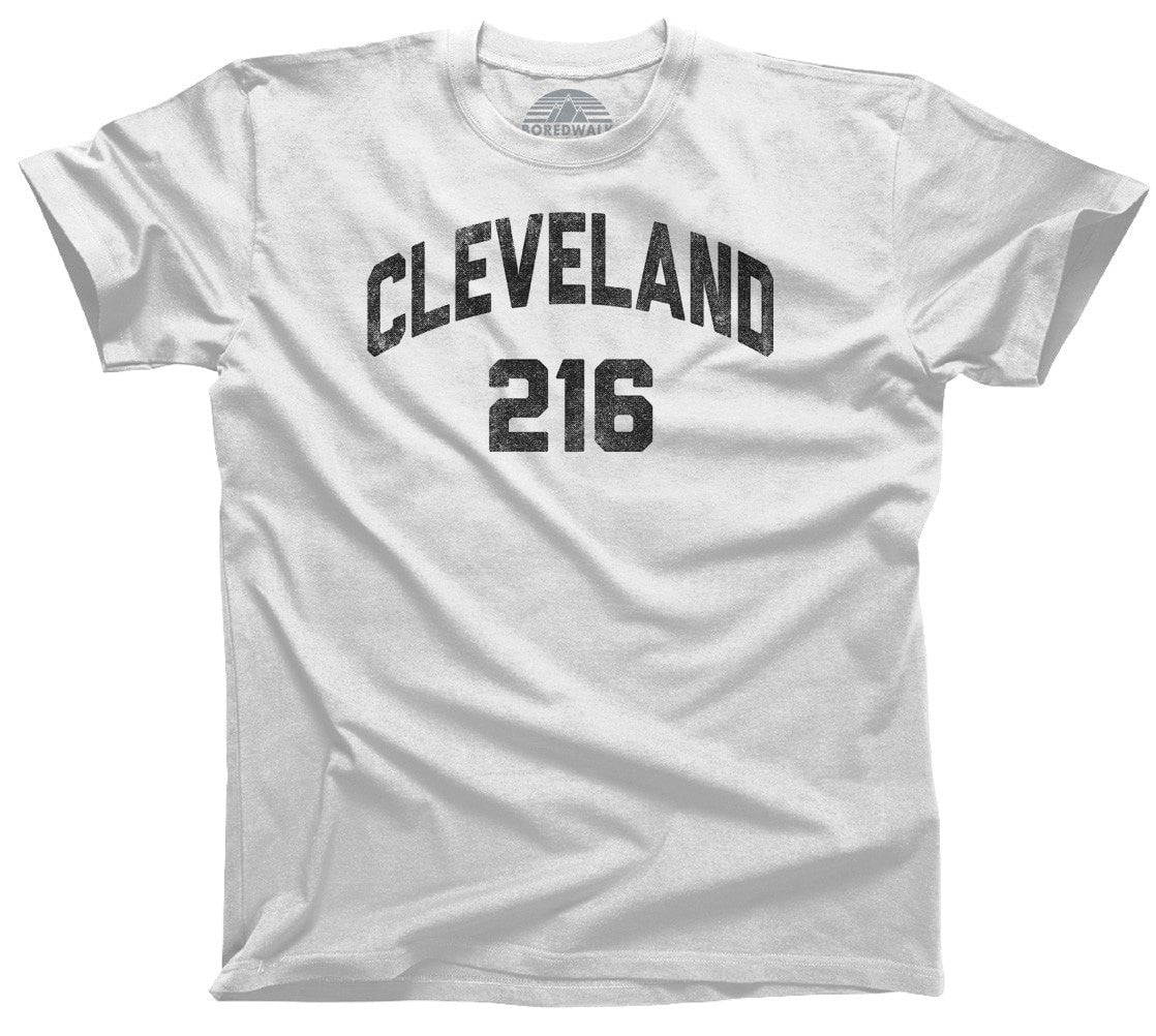 Men's Cleveland 216 Area Code T-Shirt