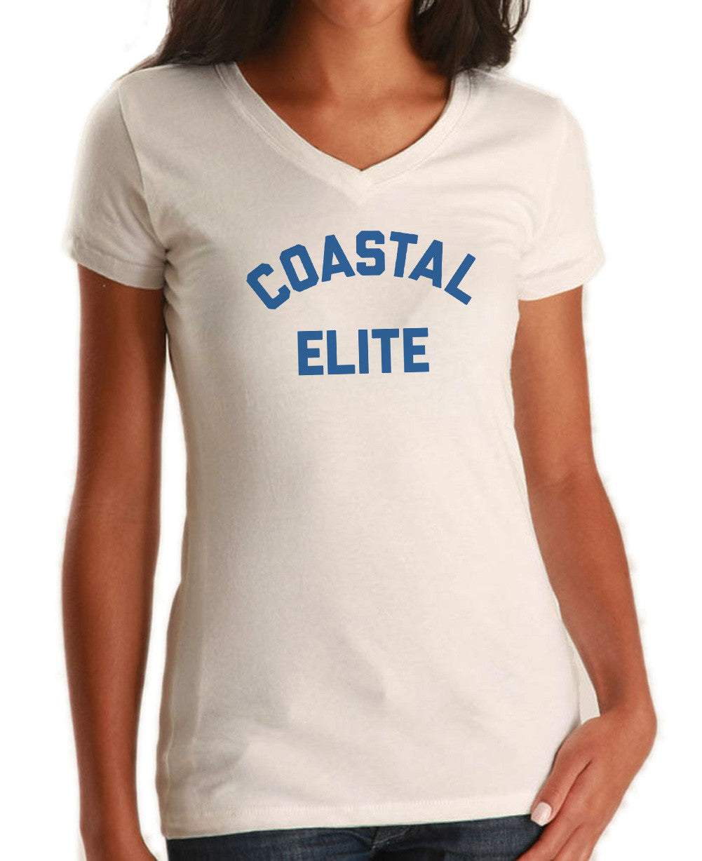 Women's Coastal Elite Vneck T-Shirt