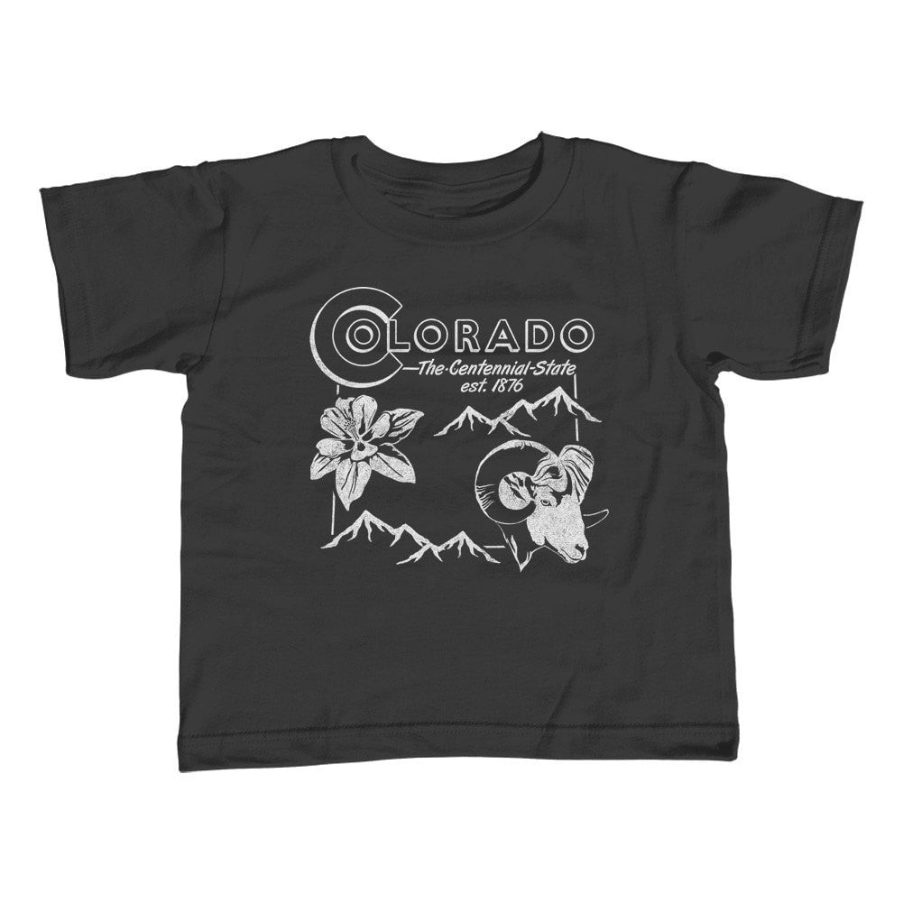 Girl's Vintage Colorado State T-Shirt - Unisex Fit