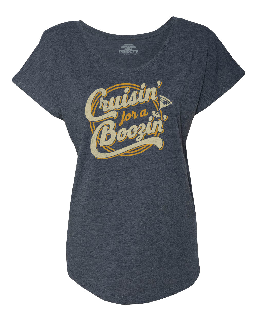 Women's Cruisin for a Boozin Scoop Neck T-Shirt