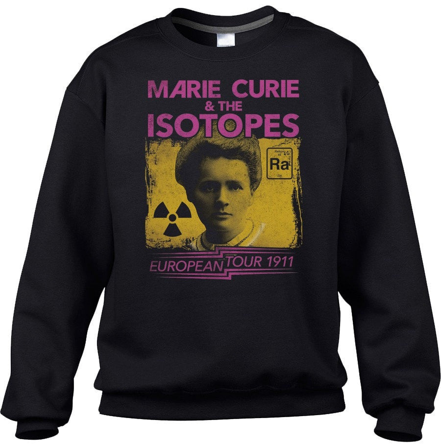 Unisex Marie Curie European Tour Sweatshirt - Scientist Shirt
