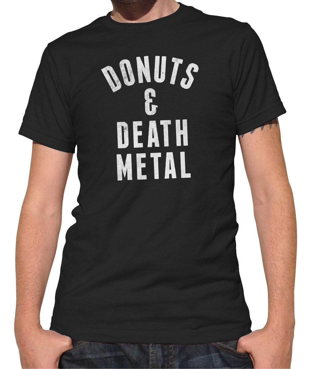 Men's Donuts and Death Metal T-Shirt