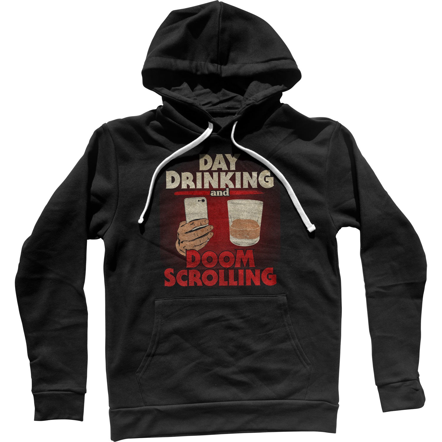 Day Drinking and Doom Scrolling Unisex Hoodie