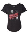 Women's Edgar and the Ravens Nevermore Tour Edgar Allan Poe Scoop Neck T-Shirt