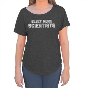 Women's Elect More Scientists Scoop Neck T-Shirt