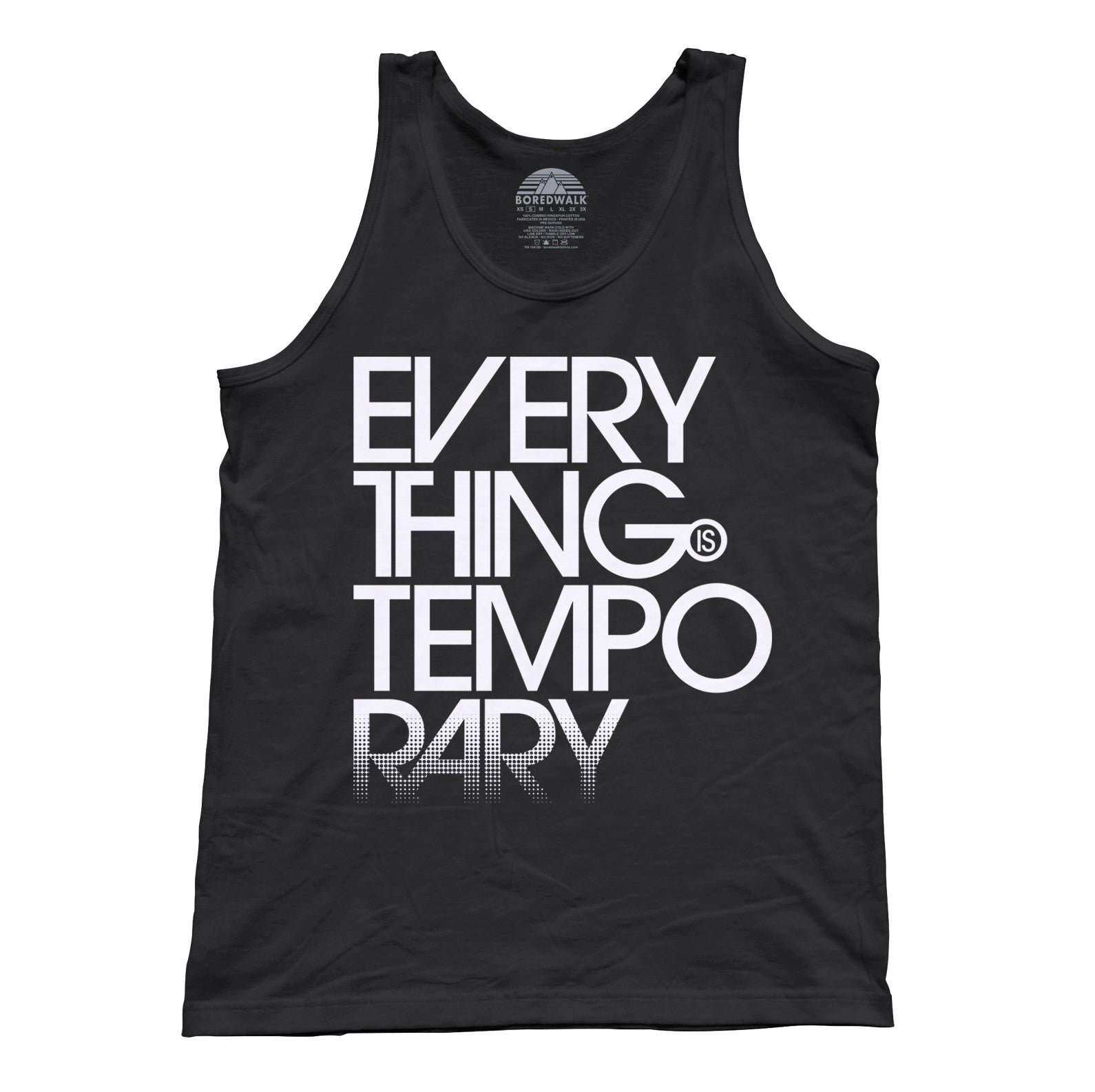 Unisex Everything is Temporary Tank Top