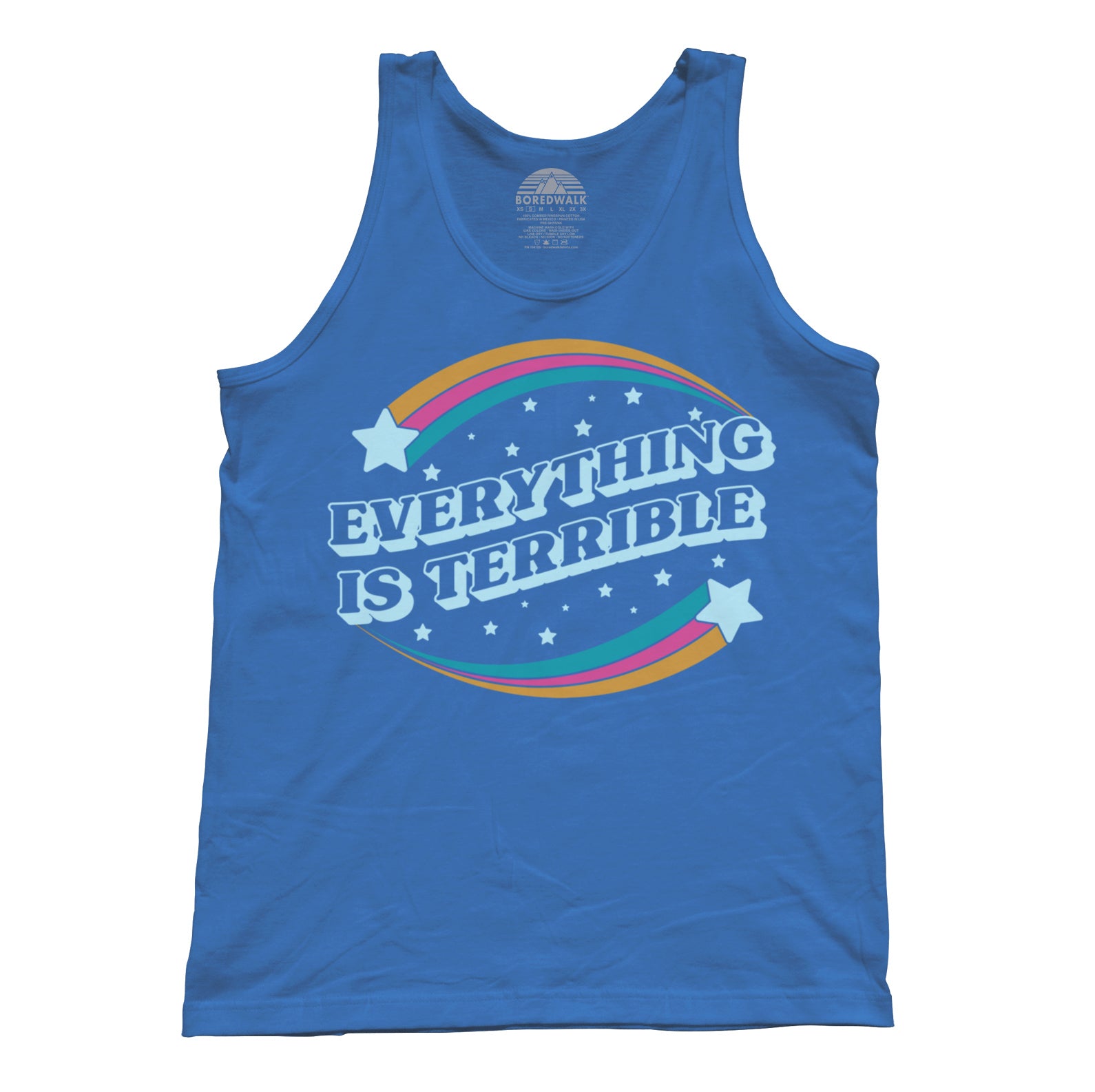 Unisex Everything is Terrible Tank Top