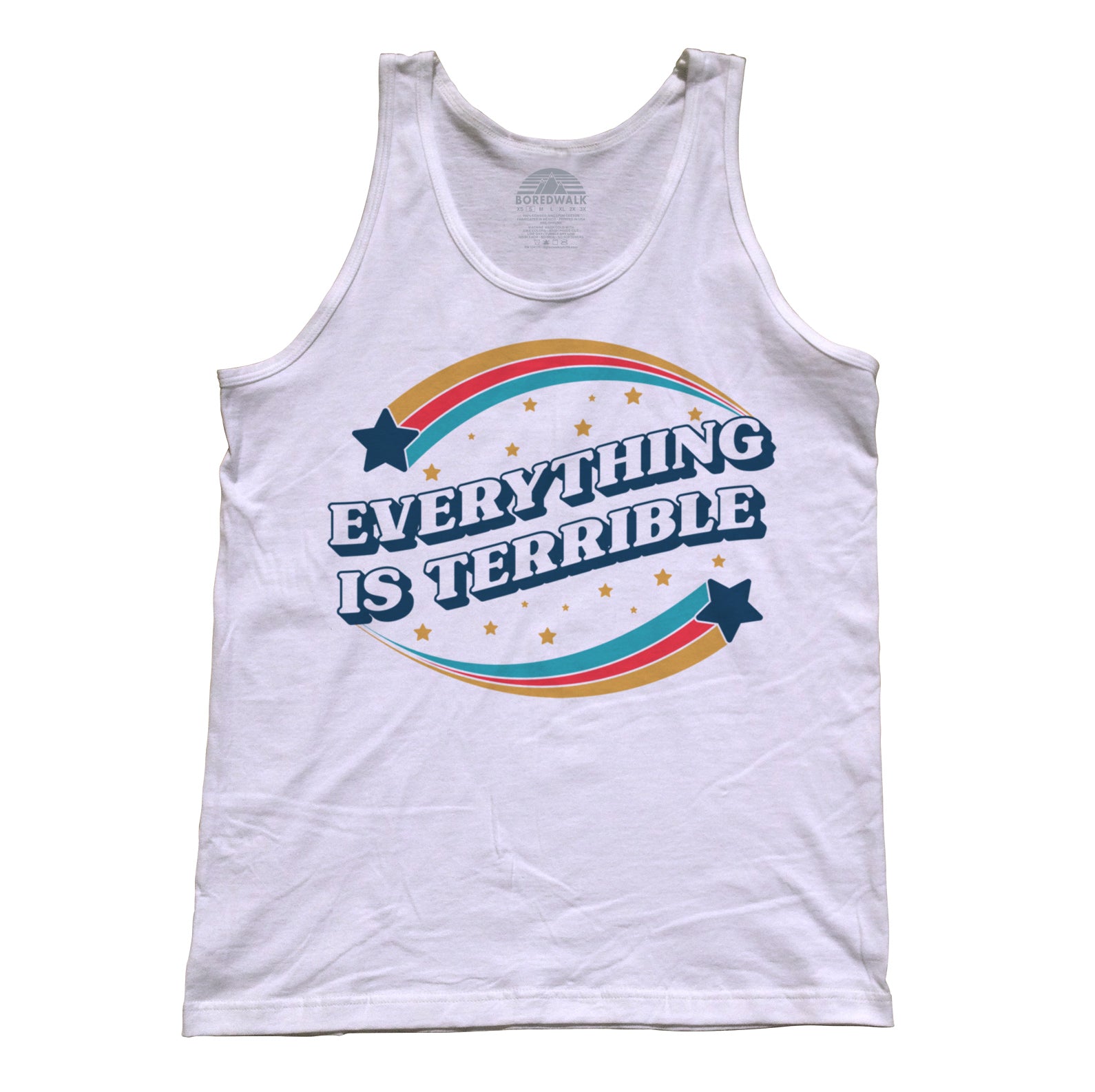 Unisex Everything is Terrible Tank Top