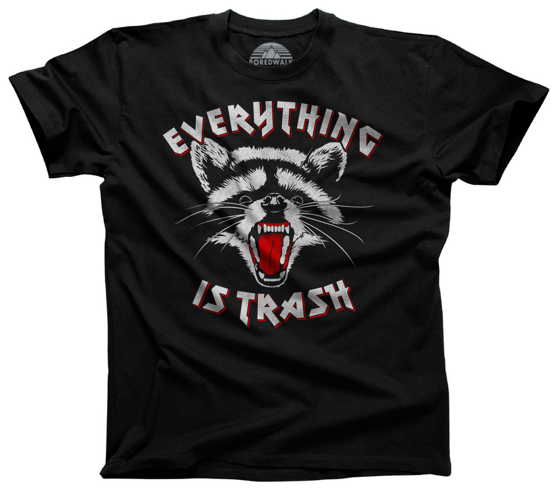 Men's Everything is Trash Raccoon T-Shirt