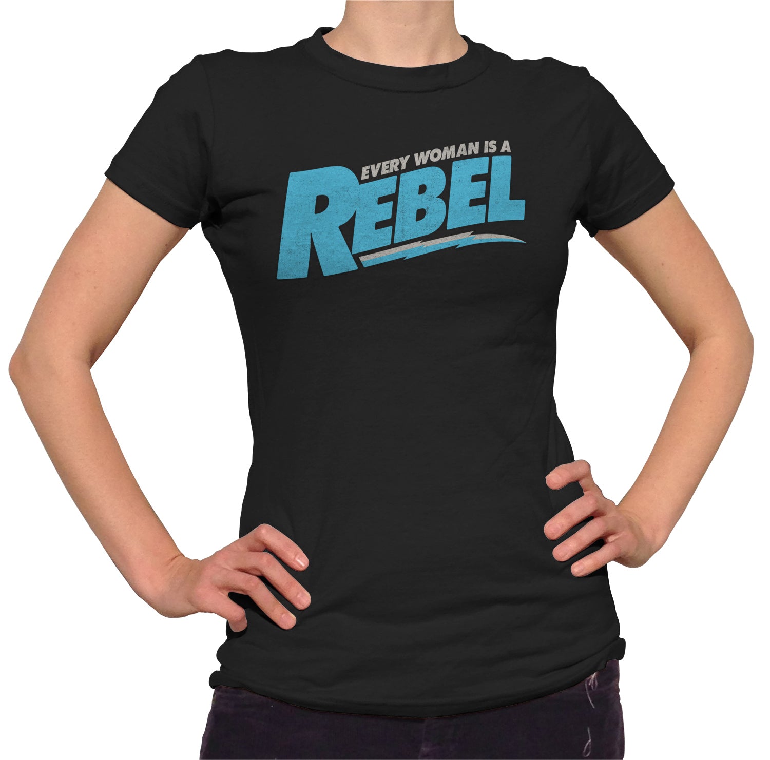 Urban Backwoods T-Shirt Donna 'Rebel Born 77' – Cotone Premium, Vestibilità Regolare