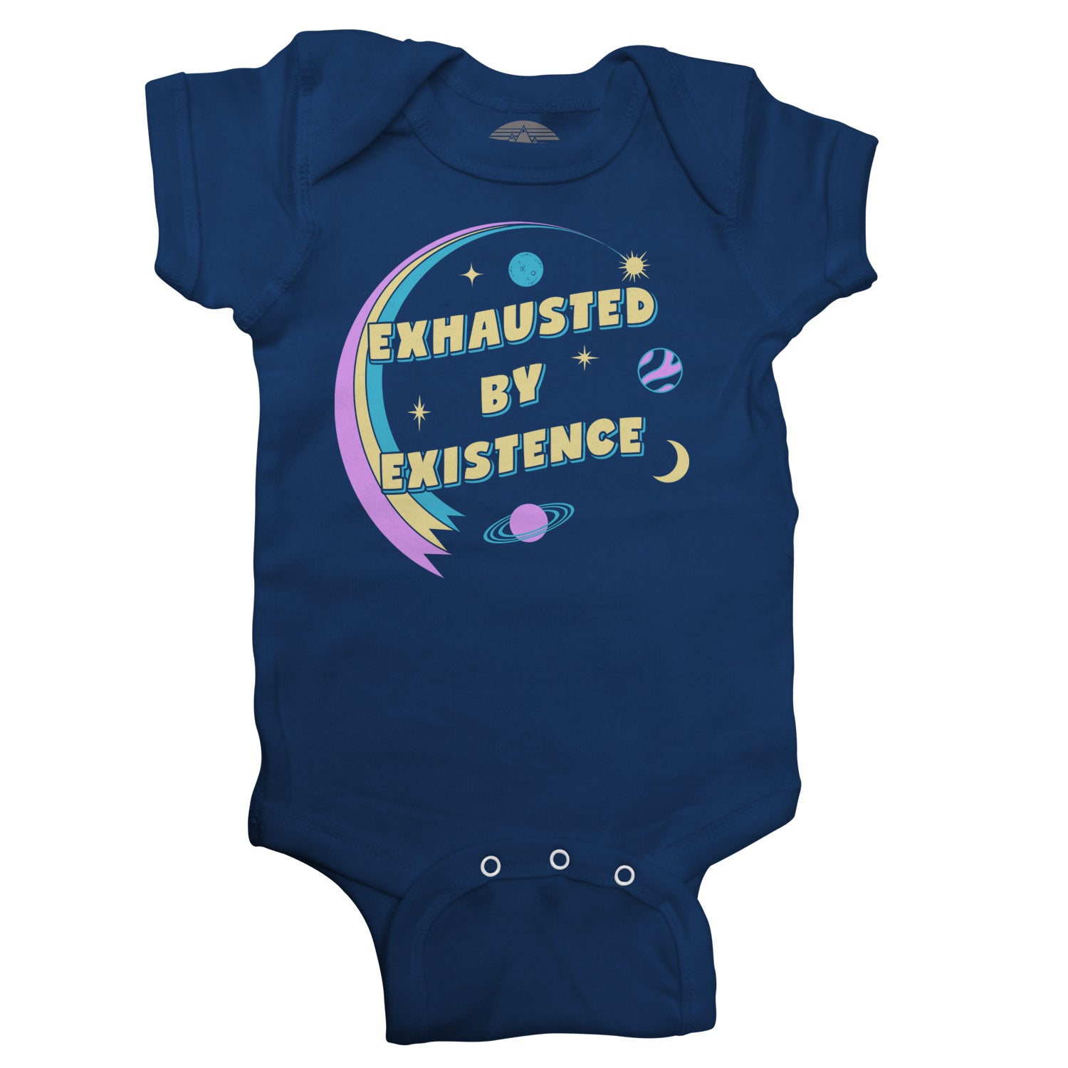 Exhausted By Existence Infant Bodysuit - Unisex Fit