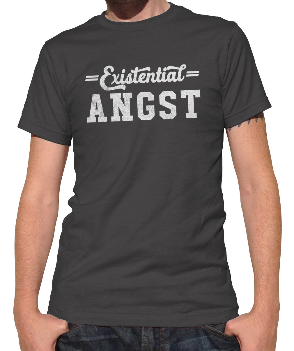 Men's Existential Angst T-Shirt - Funny Existentialism Shirt