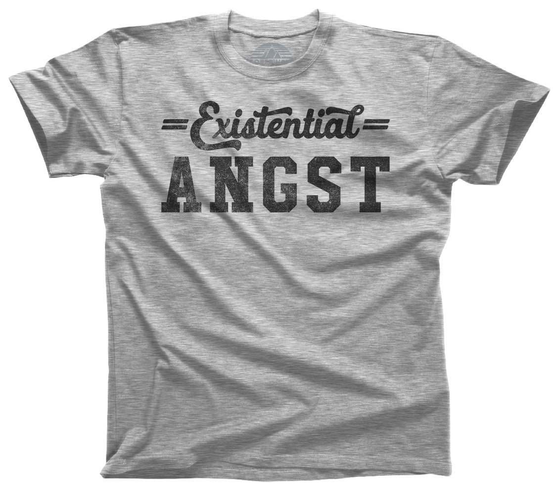 Men's Existential Angst T-Shirt - Funny Existentialism Shirt