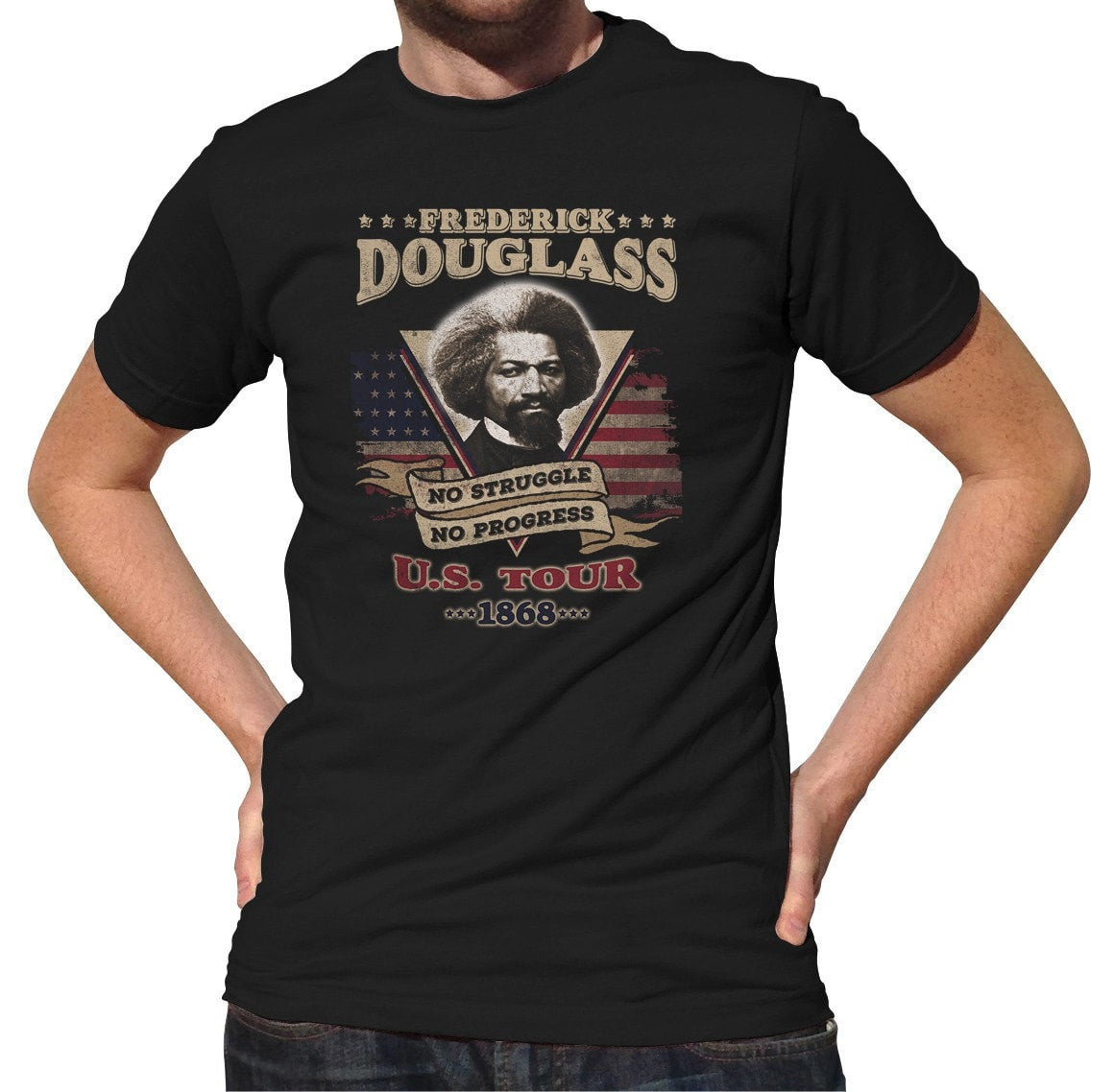 Men's Frederick Douglass USA Tour T-Shirt
