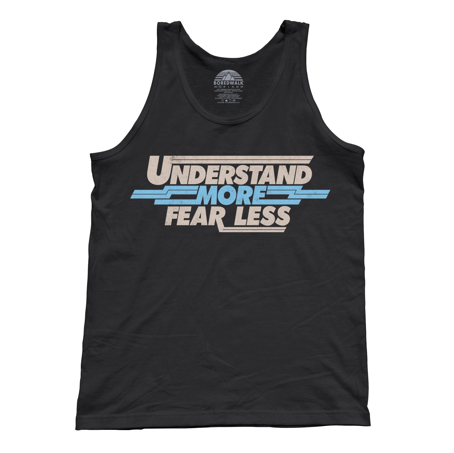 Unisex Understand More Fear Less Tank Top