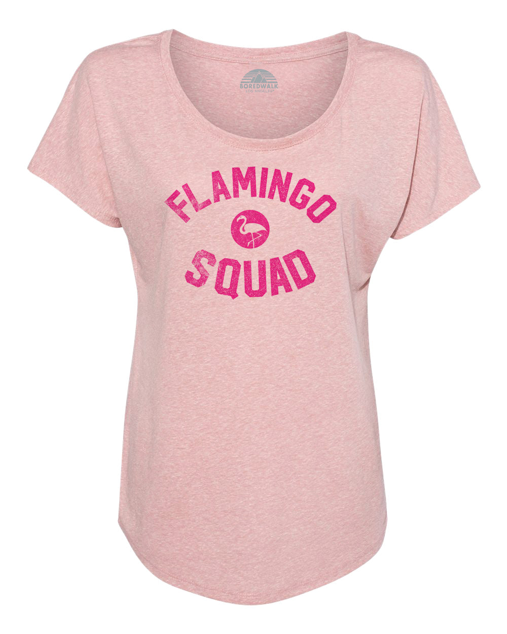 Women's Flamingo Squad Scoop Neck T-Shirt