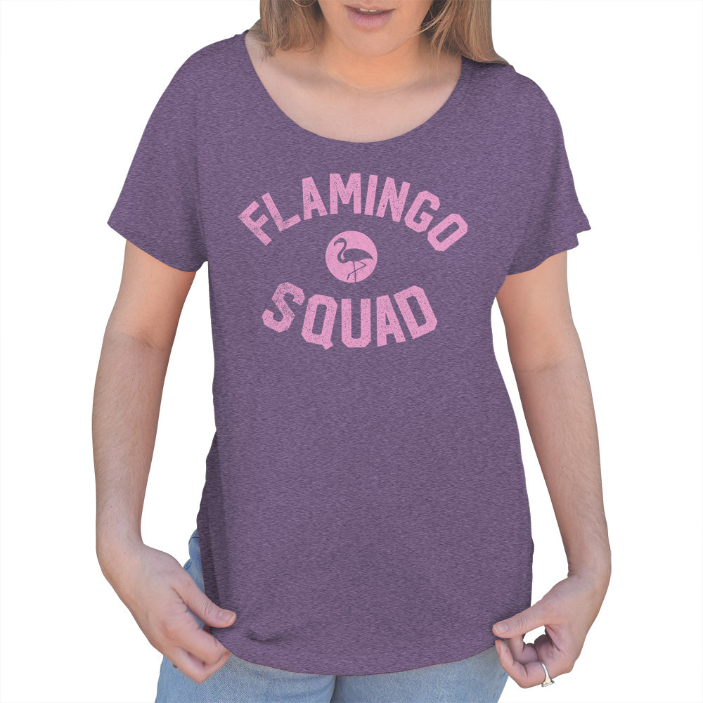 Women's Flamingo Squad Scoop Neck T-Shirt