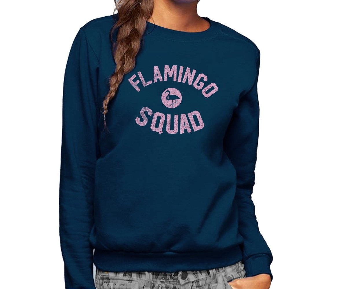 Unisex Flamingo Squad Sweatshirt