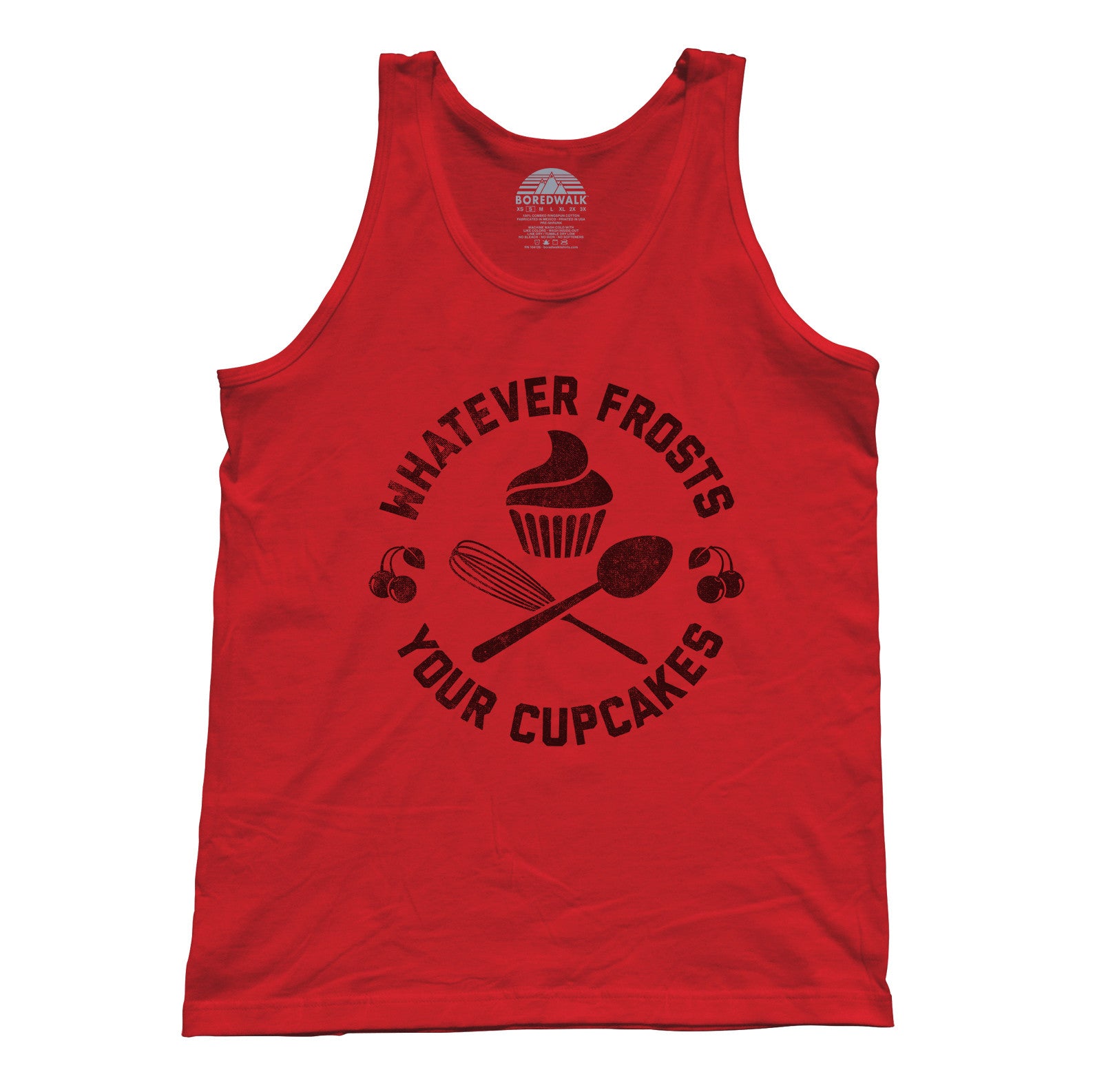 Unisex Whatever Frosts Your Cupcakes Tank Top