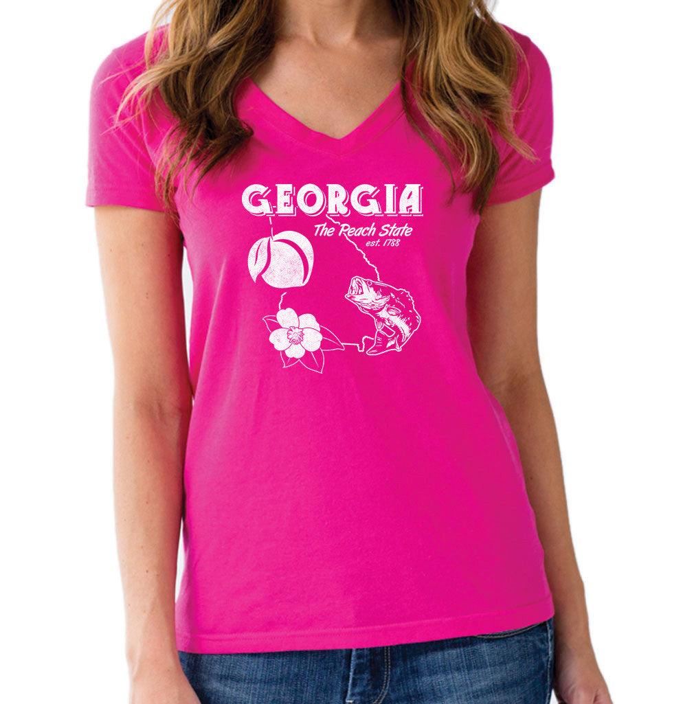 Women's Georgia Vneck T-Shirt