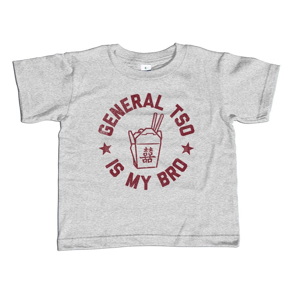 Boy's General Tso Is My Bro T-Shirt Funny Hipster Foodie