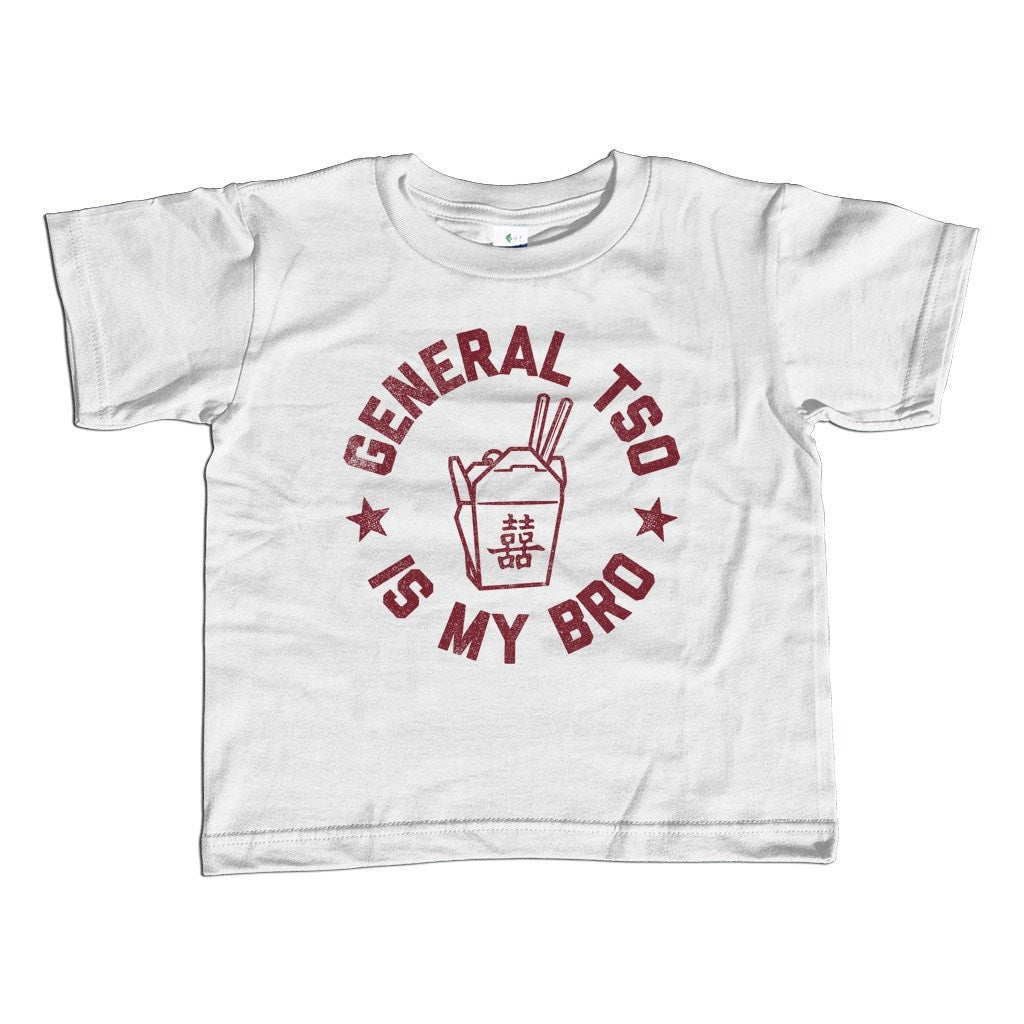 Boy's General Tso Is My Bro T-Shirt Funny Hipster Foodie