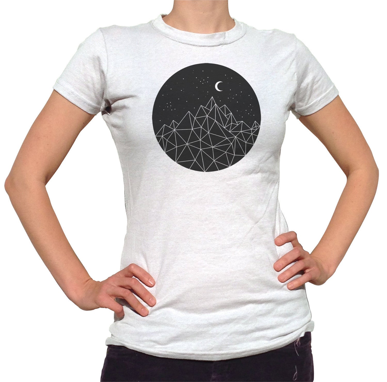 Women's Geometric Night T-Shirt