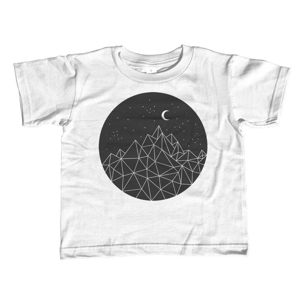 Girl's Geometric Night T-Shirt - Unisex Fit