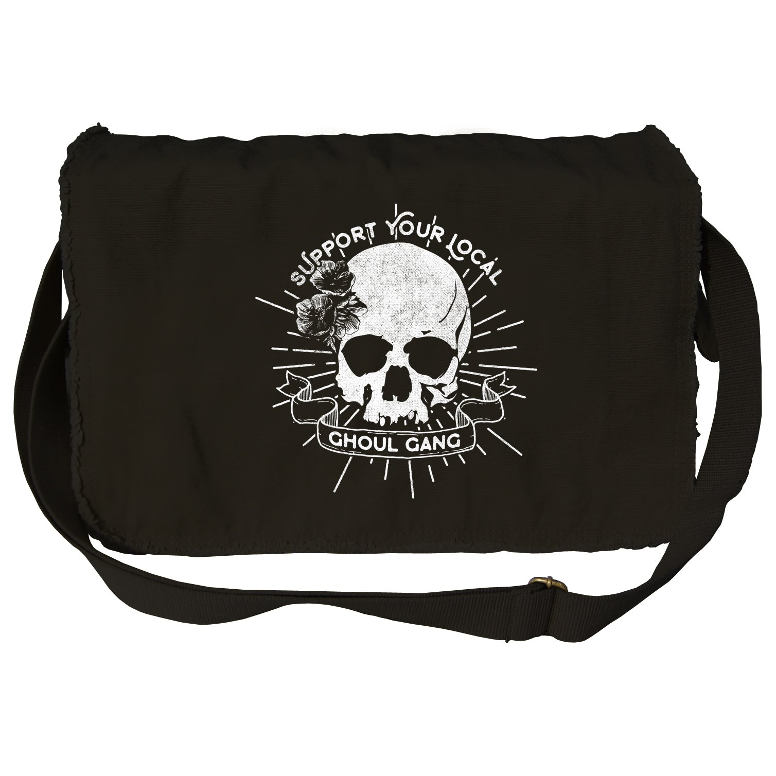 Support Your Local Ghoul Gang Messenger Bag
