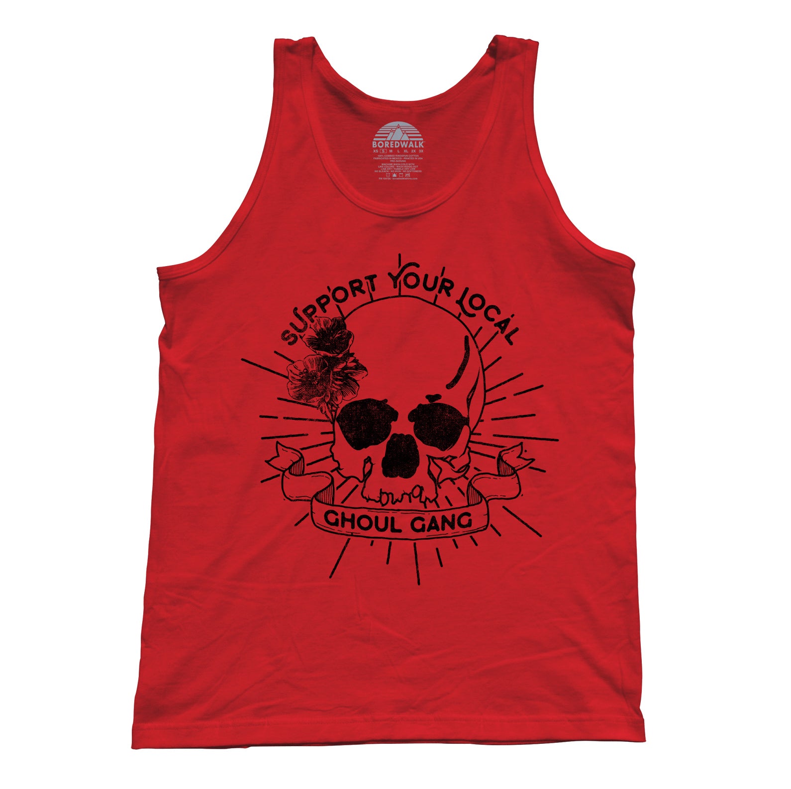 Unisex Support Your Local Ghoul Gang Tank Top