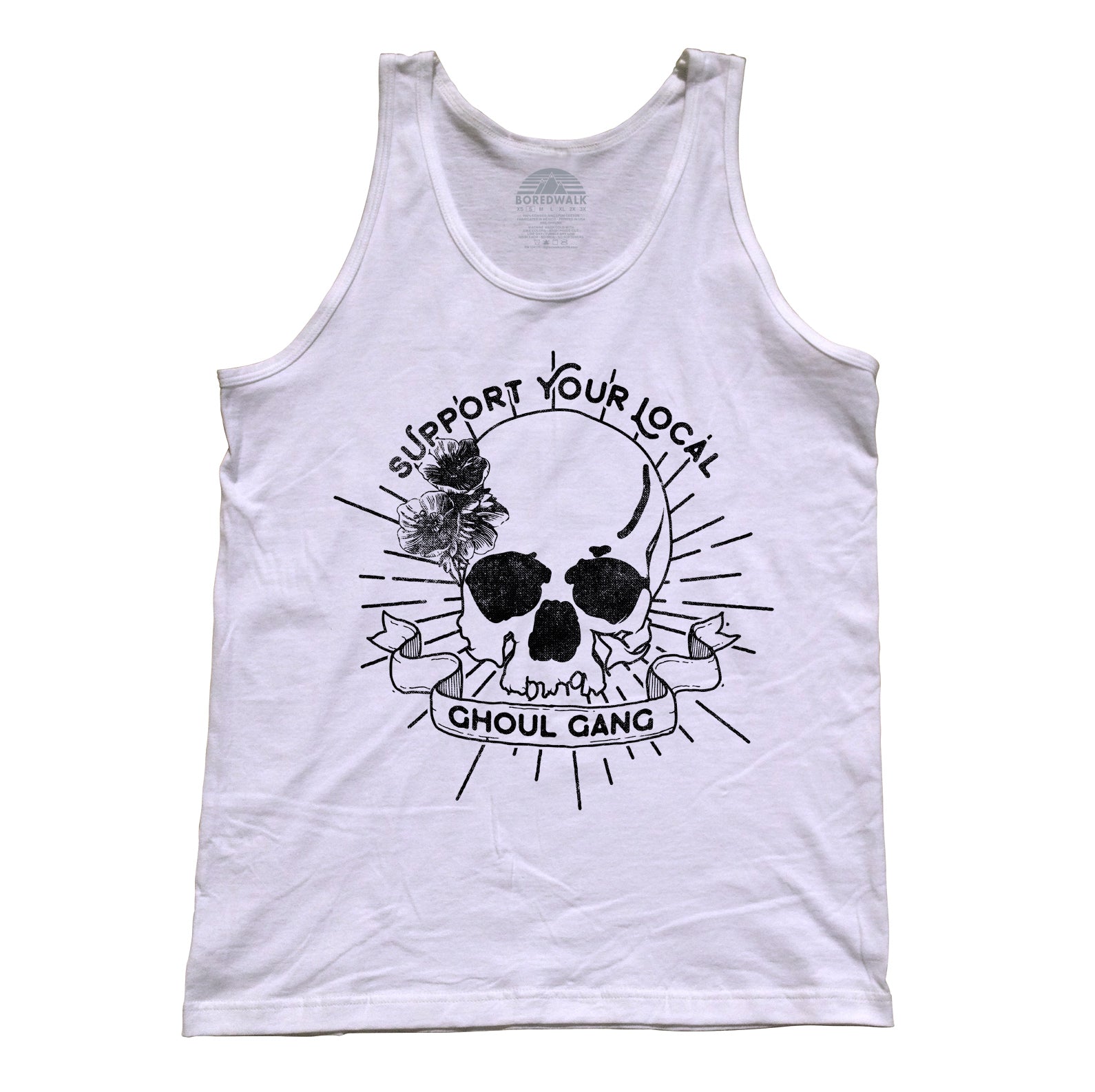 Unisex Support Your Local Ghoul Gang Tank Top