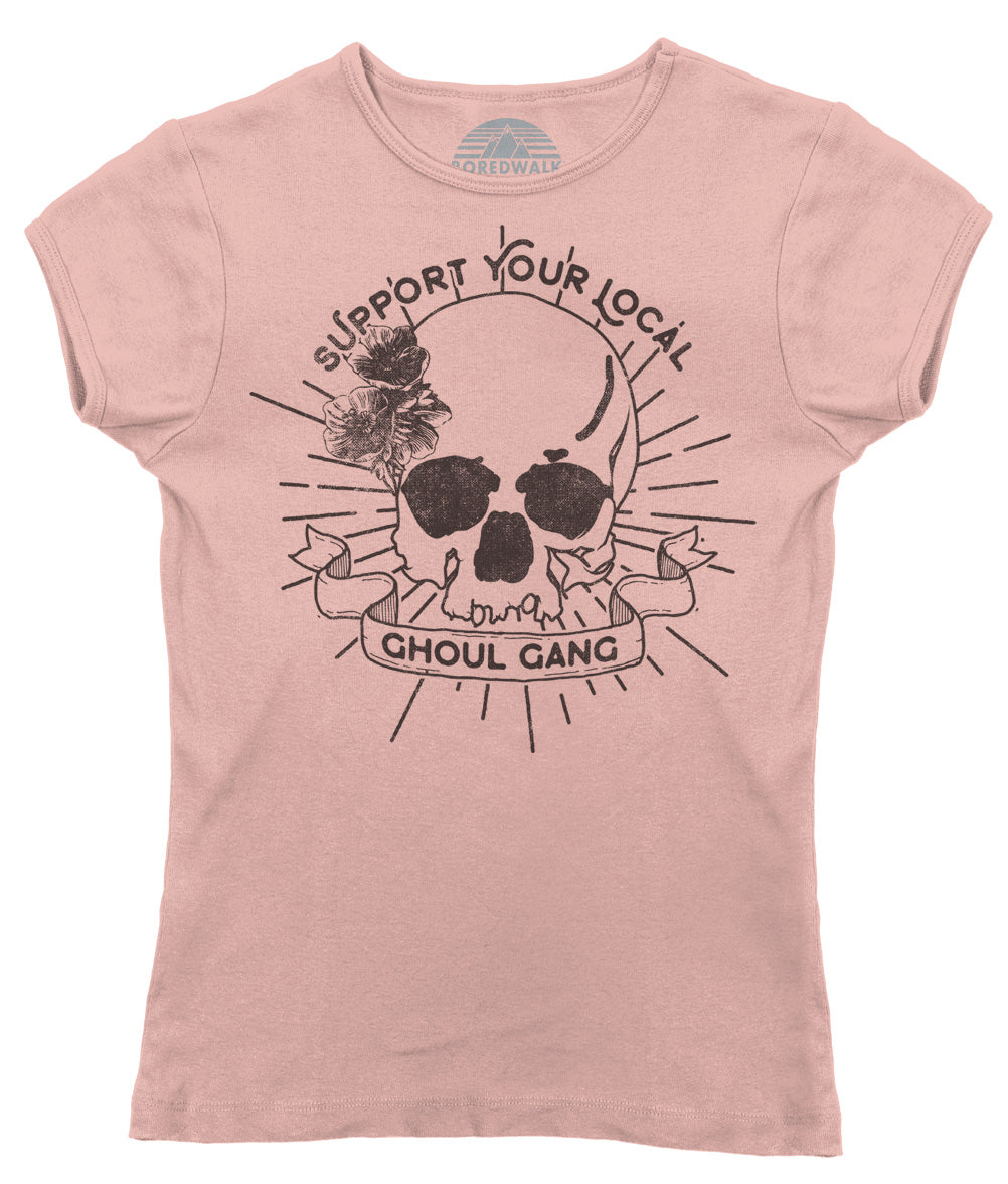 Women's Support Your Local Ghoul Gang T-Shirt