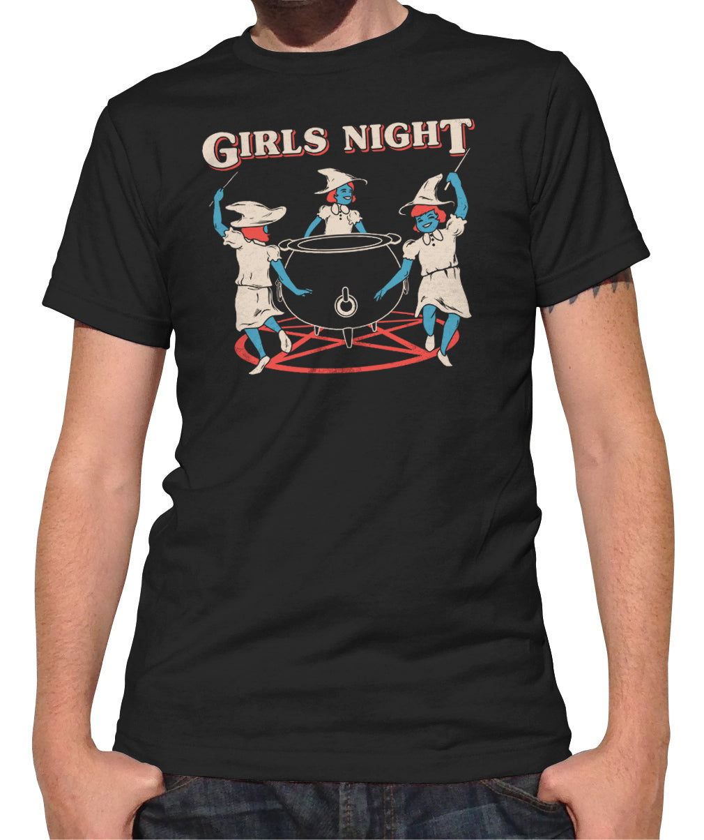 Men\'s Girls Night Witches T-Shirt - Boredwalk