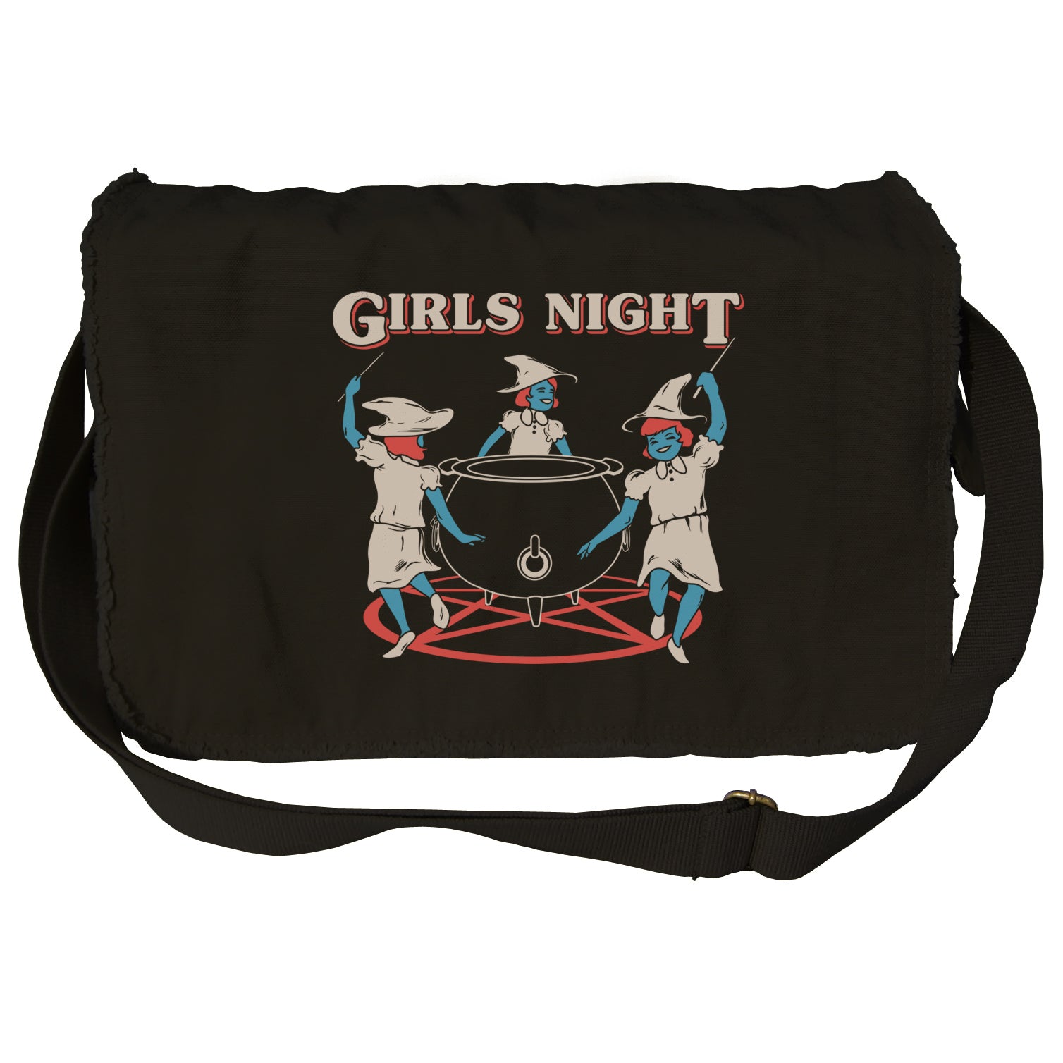Girls Night Witches Messenger Bag