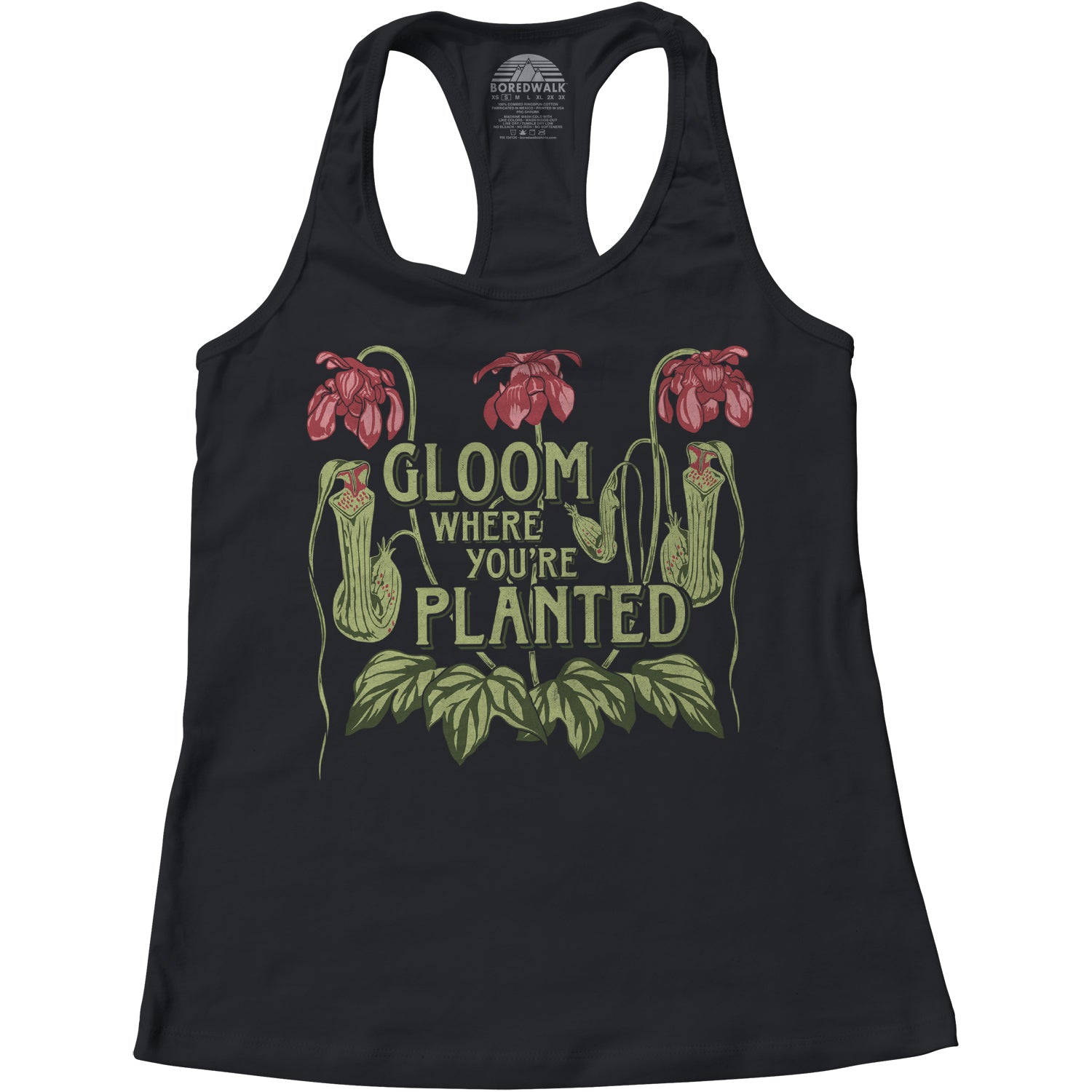 Women's Gloom Where You're Planted Racerback Tank Top
