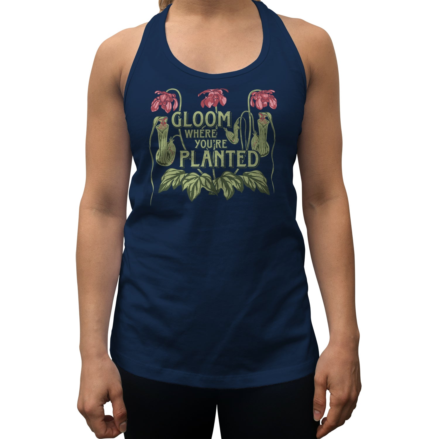 Women's Gloom Where You're Planted Racerback Tank Top