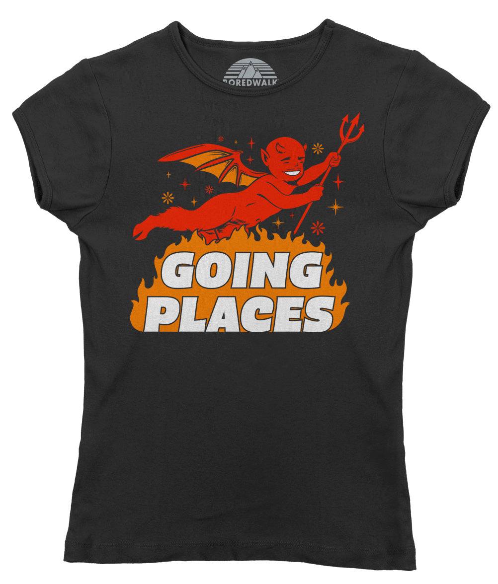 Women's Going Places Devil T-Shirt