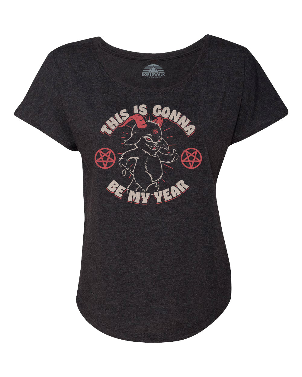 Women's This is Gonna Be My Year Devil Scoop Neck T-Shirt