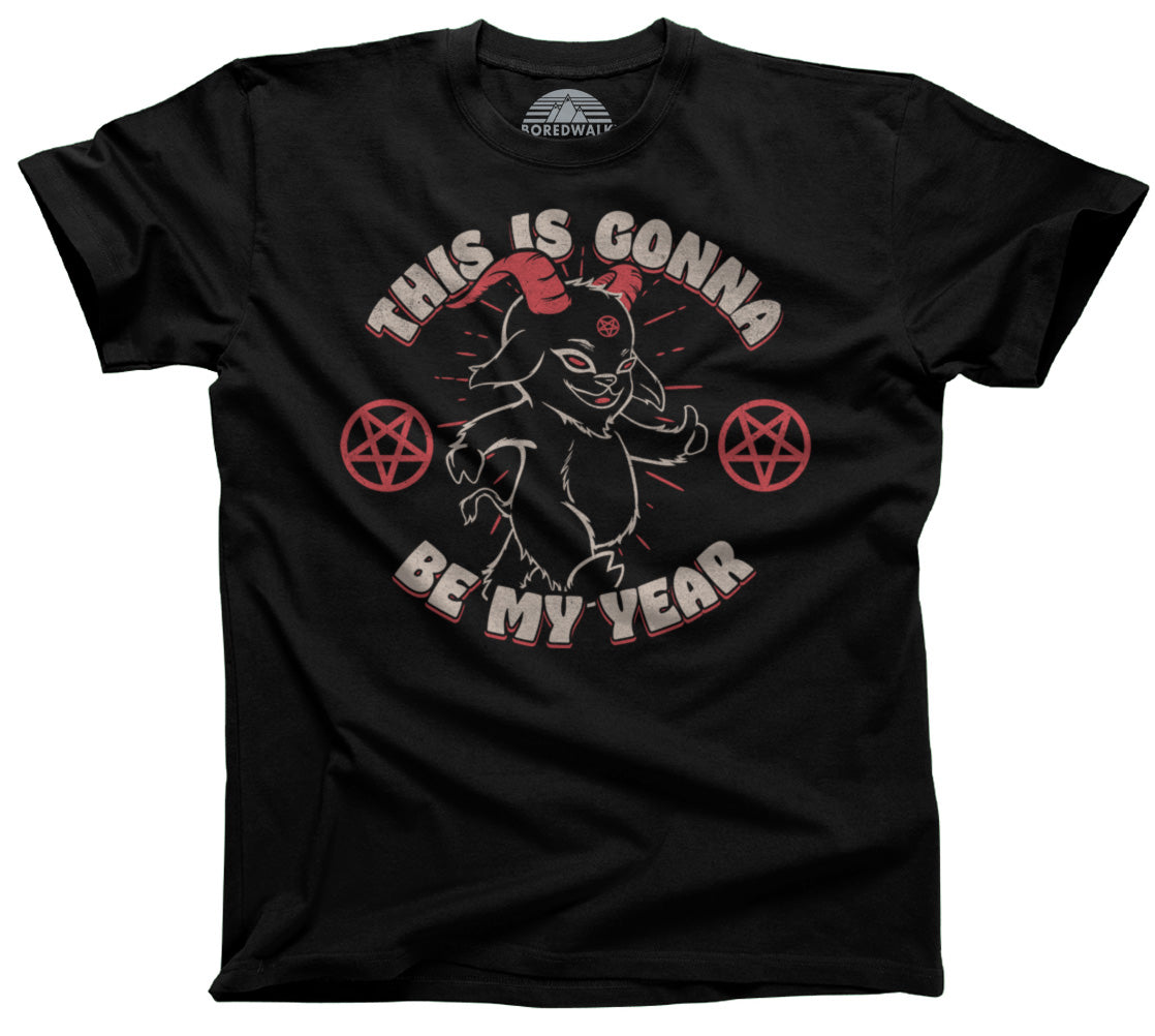 Men's This is Gonna Be My Year Devil T-Shirt